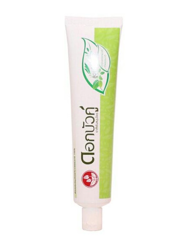 Растительная зубная паста с костью каракатицы, без фтора. Twin Lotus Herbal Toothpaste Original.