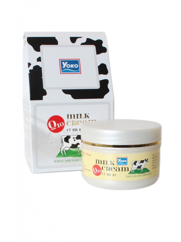 Питательный крем с молочными протеинами. Yoko Q10 Milk Cream.