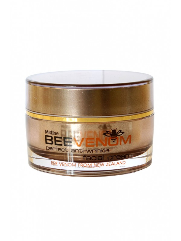 Омолаживающий крем с пчелиным ядом - эффект ботокса. Mistine Bee Venom perfect anti-wrinkle facial cream.